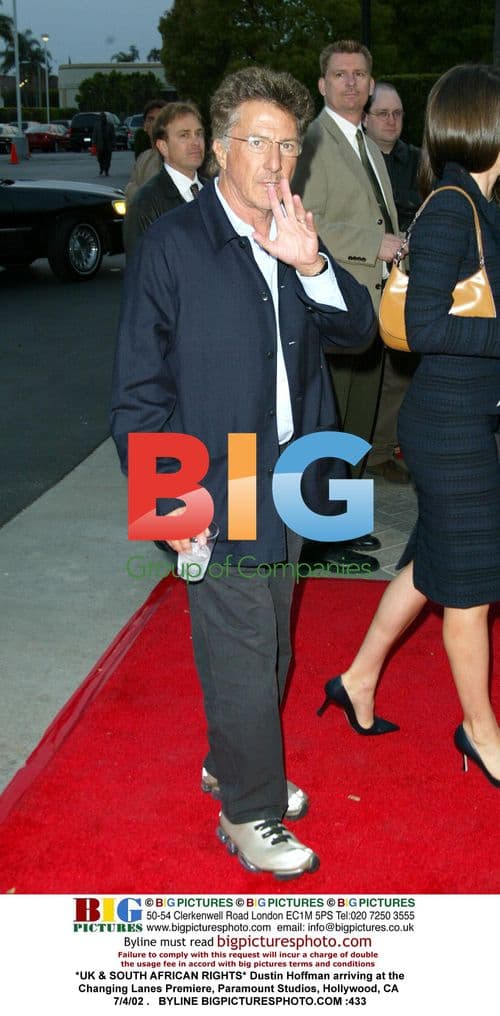 Dustin Hoffman at 'Changing Lanes' Premiere