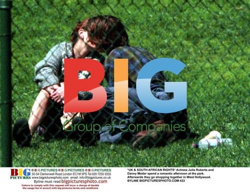 Julia Roberts and Danny Moder in West Hollywood