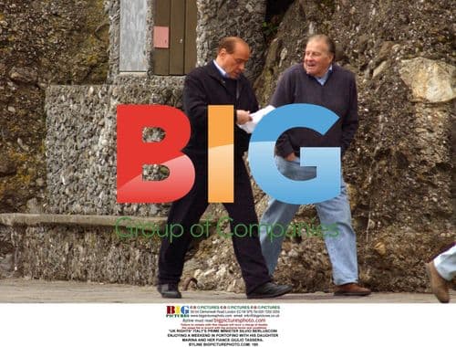 Berlusconi Enjoys Portofino Weekend