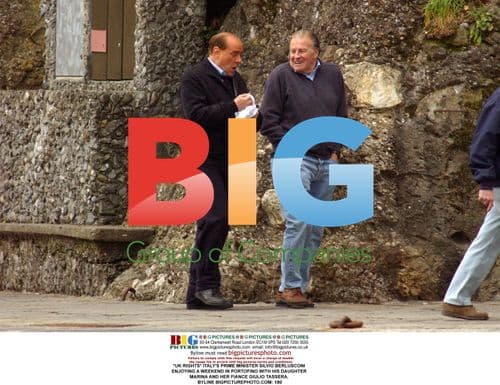 Silvio Berlusconi Weekend in Portofino