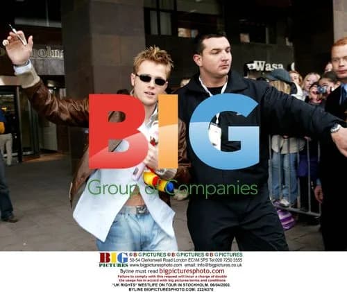 Westlife Boyband on Tour in Stockholm