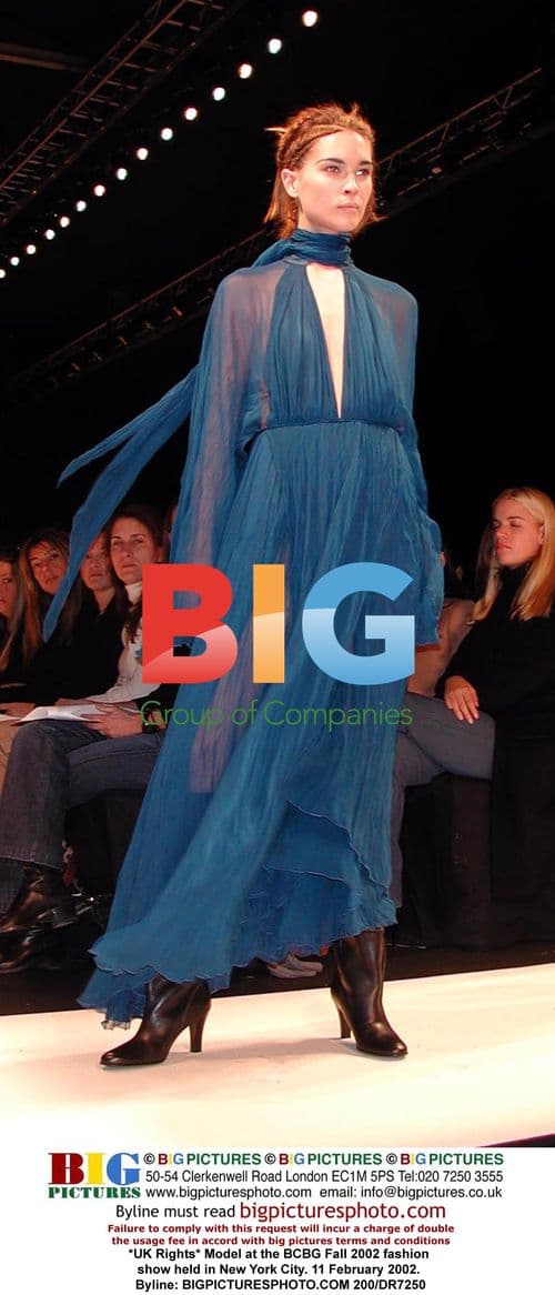 BCBG Fall 2002 Fashion Show Model