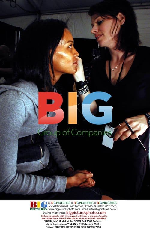 Model at BCBG Fall 2002 Fashion Show