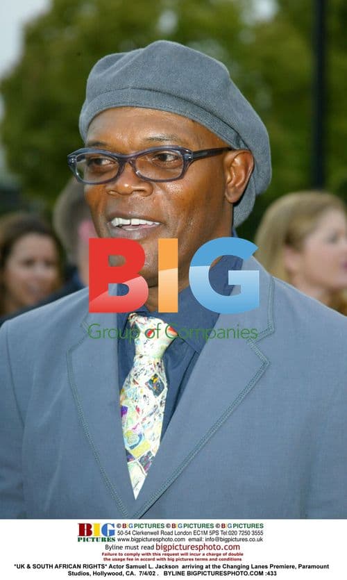 Samuel L. Jackson at Changing Lanes Premiere