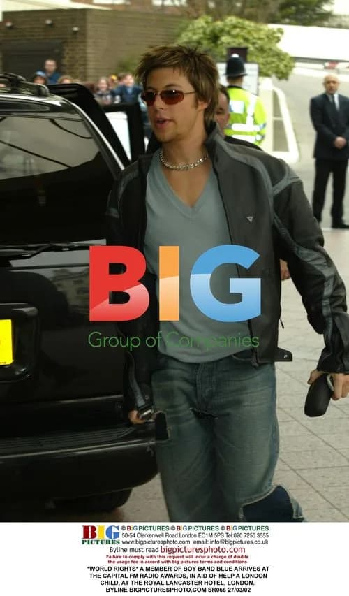 Boy Band Member Arrives at Radio Awards