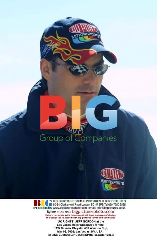 Jeff Gordon at Las Vegas Motor Speedway
