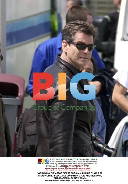 Pierce Brosnan films new James Bond movie