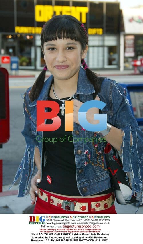 Lalaine at Fatburguer 50th Restaurant Opening