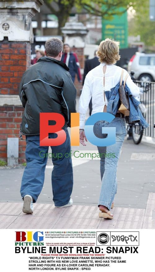 Frank Skinner and Annette Strolling