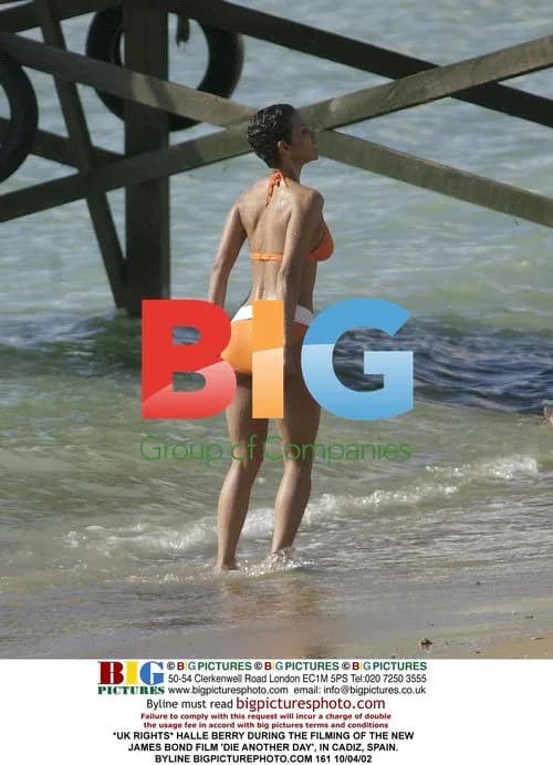 Halle Berry Filming 'Die Another Day' in Spain