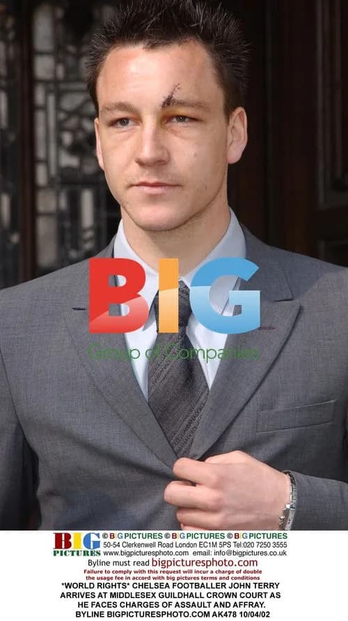 John Terry Arrives at Court