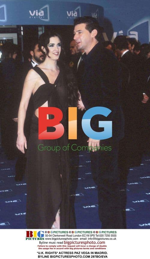 Actress Paz Vega in Madrid