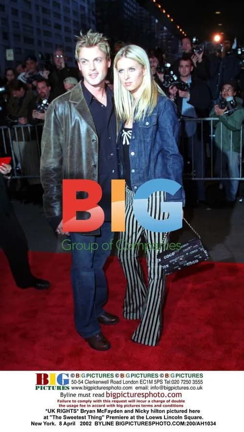 Bryan McFayden and Nicky Hilton at "The Sweetest Thing" Premiere