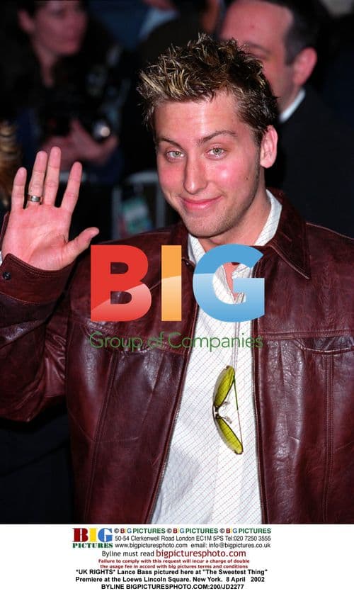 Lance Bass at "The Sweetest Thing" Premiere