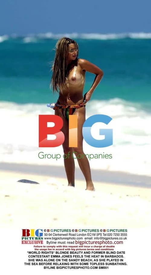 Emma Jones Basks in Barbados