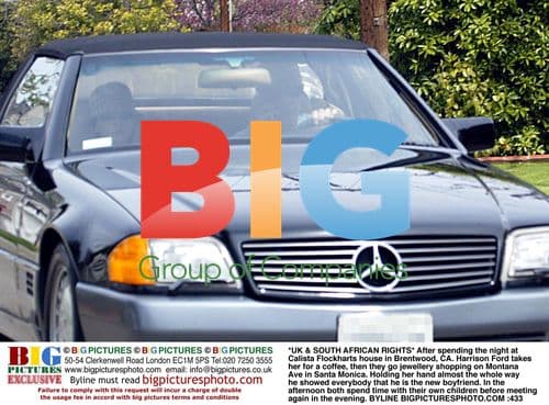 Harrison Ford and Calista Flockhart spend day together in Santa Monica