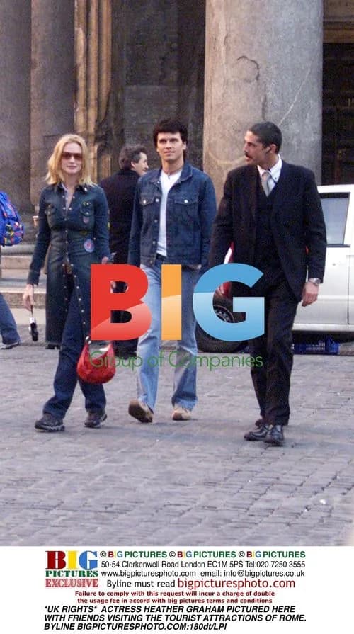 Heather Graham Visits Rome Attractions