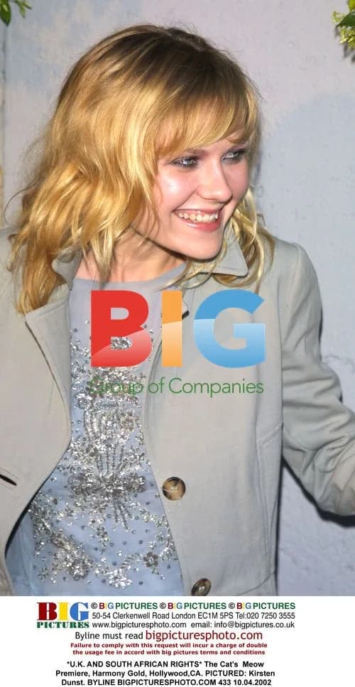 Kirsten Dunst at The Cat's Meow Premiere