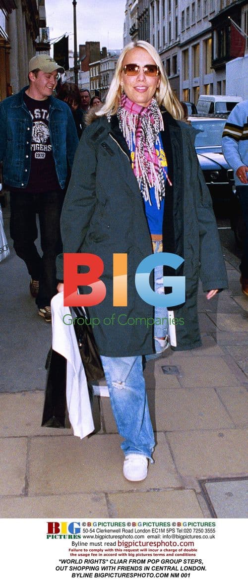 STEPS' Claire Shopping in London