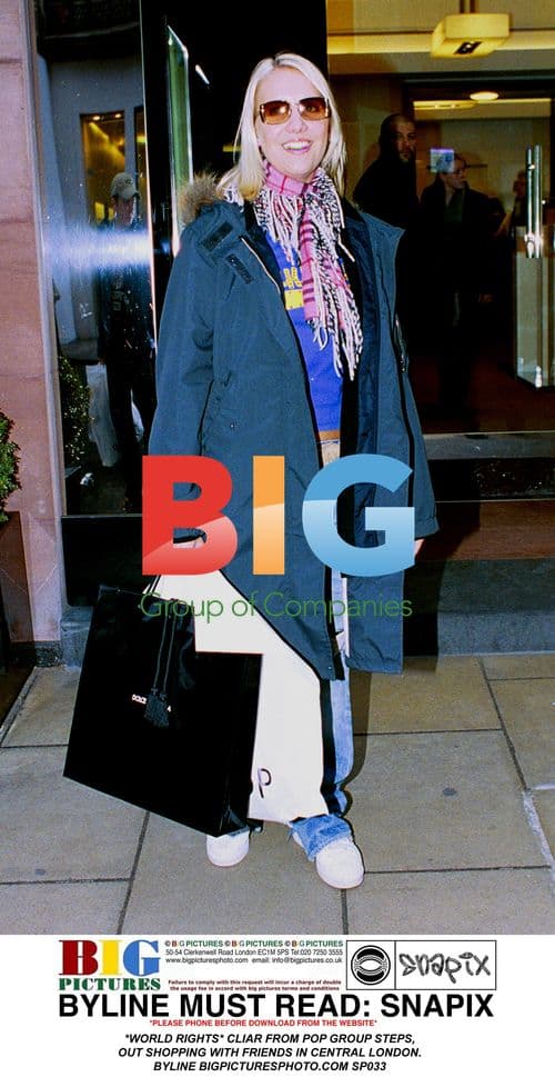 CLAIRE FROM STEPS OUT SHOPPING IN LONDON