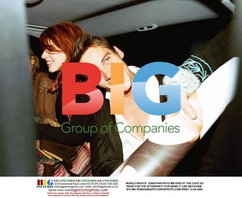 Jonathan Rhys Meyers at Bend It Like Beckham Afterparty