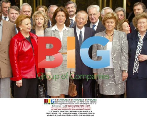 Princess Caroline at Education Conference in Monaco