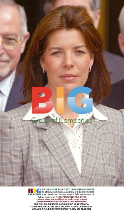 Princess Caroline of Hanover at Monaco Conference