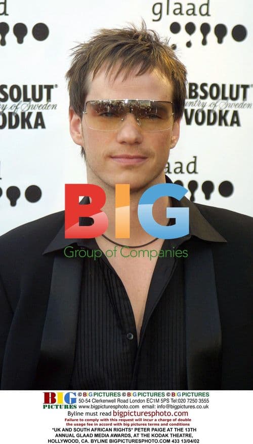 Peter Paige at GLAAD Media Awards