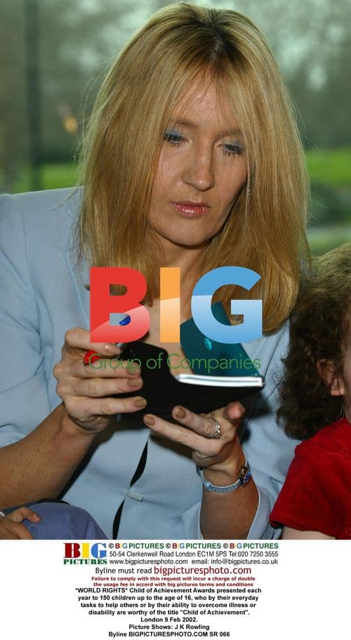 JK Rowling at Child of Achievement Awards