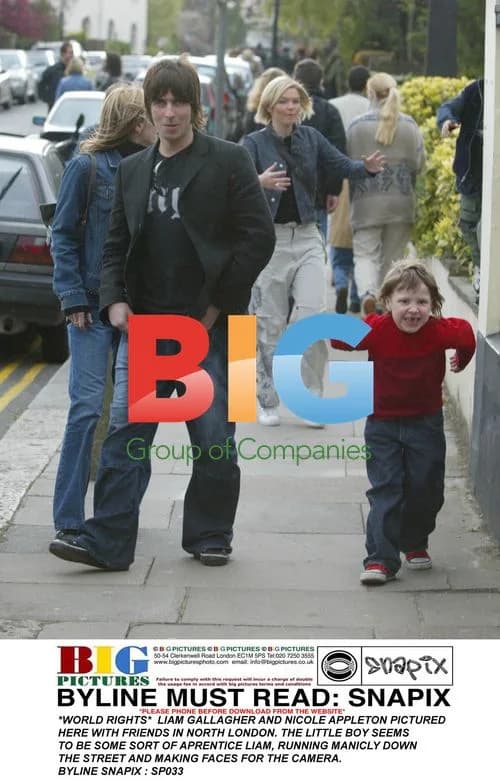 Liam Gallagher and Nicole Appleton with Friends in North London