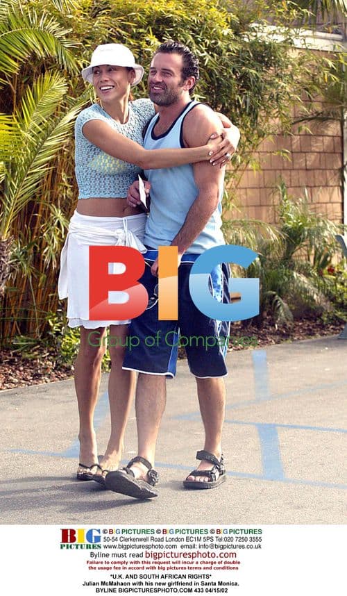 Julian McMahaon with new girlfriend