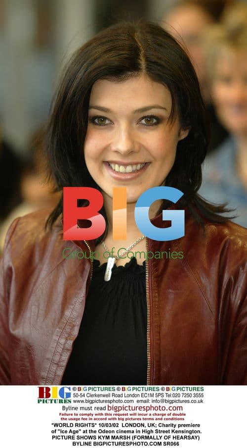 Kym Marsh at "Ice Age" Charity Premiere