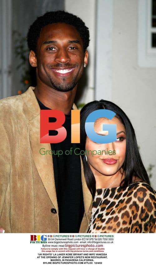 Kobe Bryant and Wife Vanessa at Jennifer Lopez's Restaurant Opening