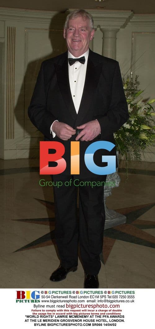 Lawrie McMenemy at PFA Awards