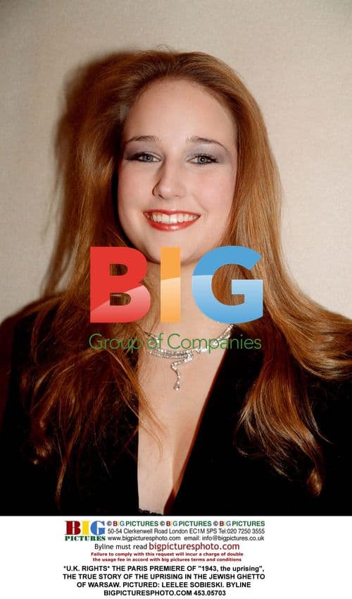 Leelee Sobieski at 1943, the uprising premiere