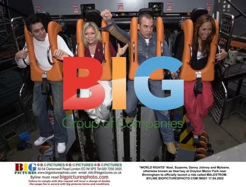 Hear'say at Drayton Manor Park Launch