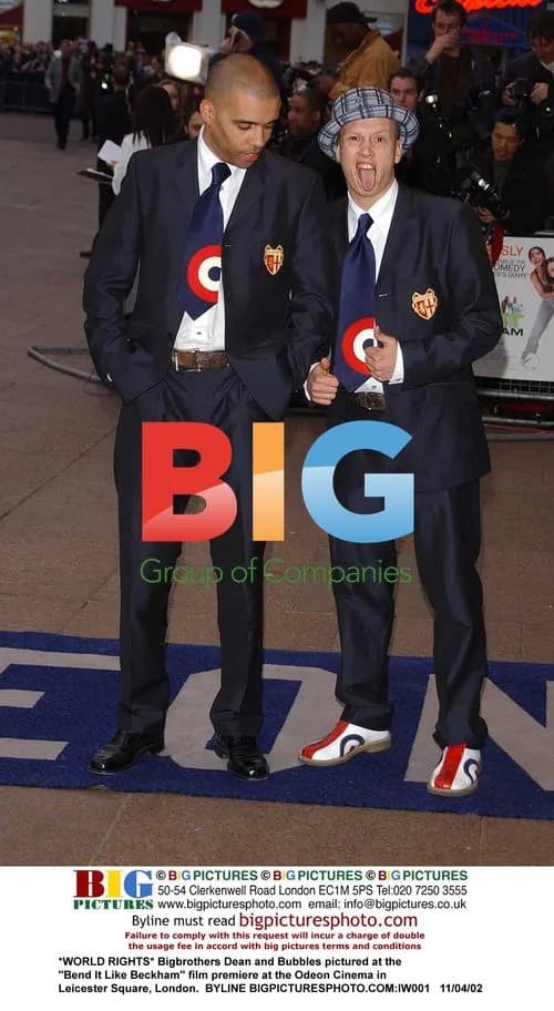 Bigbrothers Dean and Bubbles at "Bend It Like Beckham" Premiere