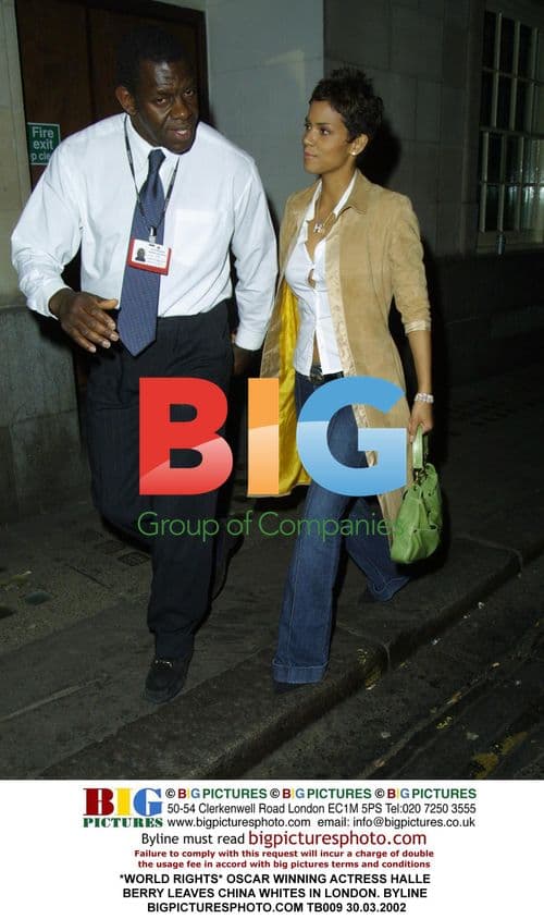 Halle Berry Leaves China Whites in London