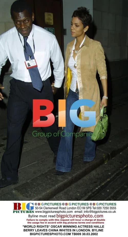 Halle Berry Leaving China Whites in London