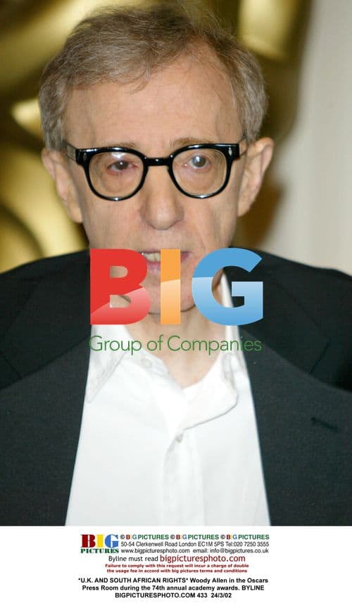 Woody Allen at the 74th Academy Awards