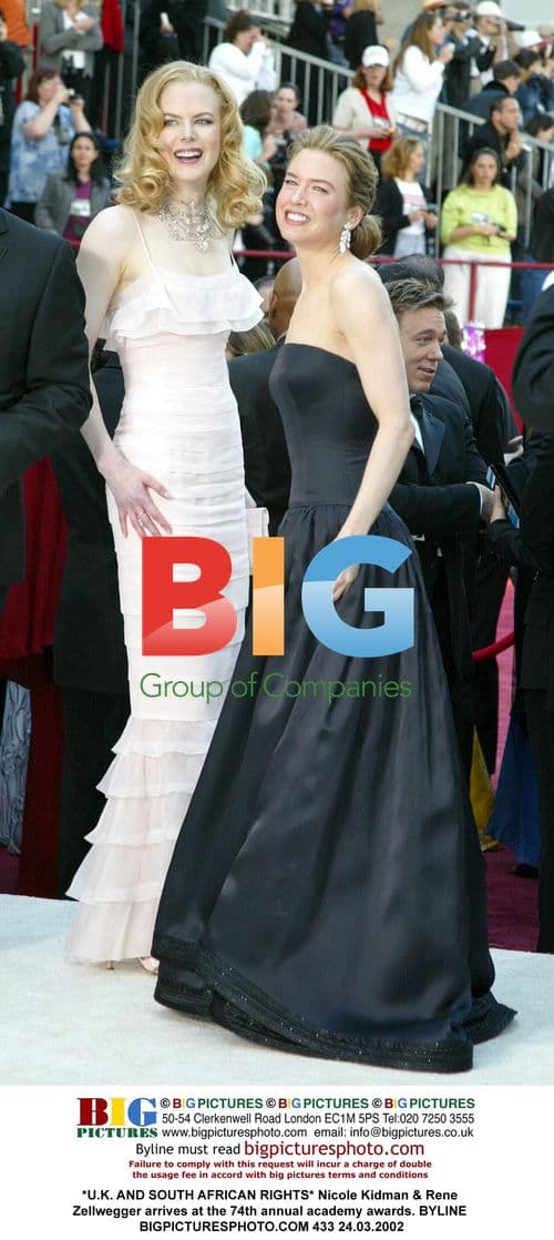 Nicole Kidman & Rene Zellwegger at the Oscars