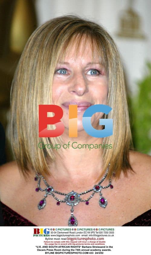 Barbara Streissand at 74th Oscars