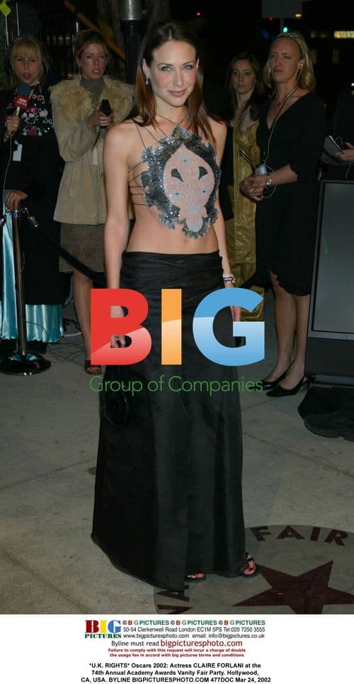 CLAIRE FORLANI at 2002 Oscars Vanity Fair Party