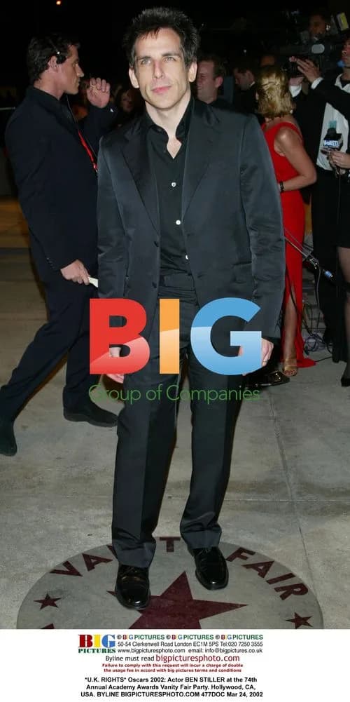 Ben Stiller at Oscars 2002 Vanity Fair Party