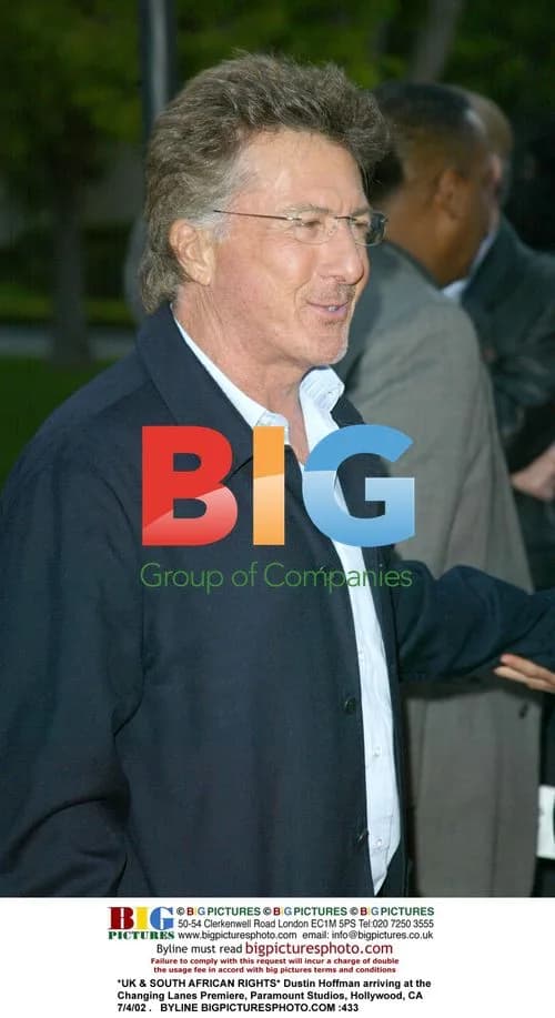 Dustin Hoffman at Changing Lanes Premiere