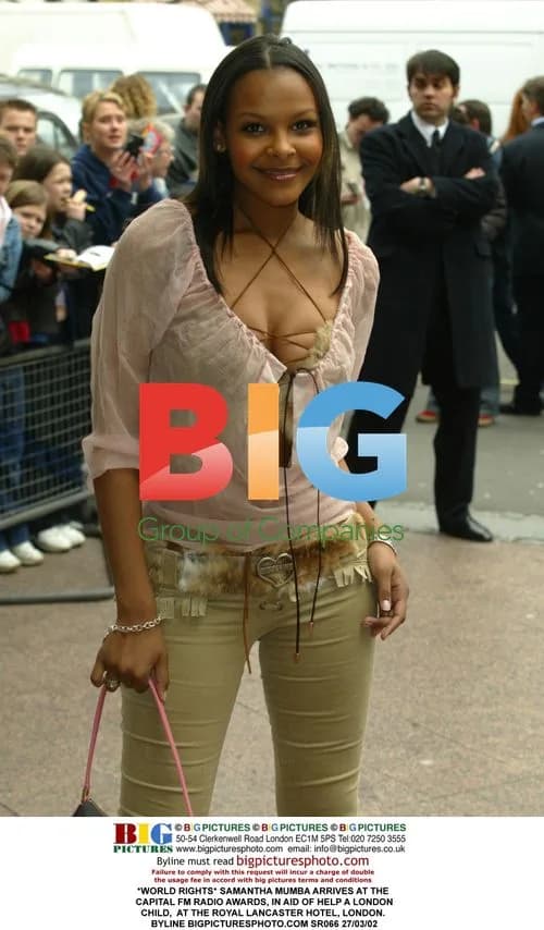 Samantha Mumba at Capital FM Radio Awards
