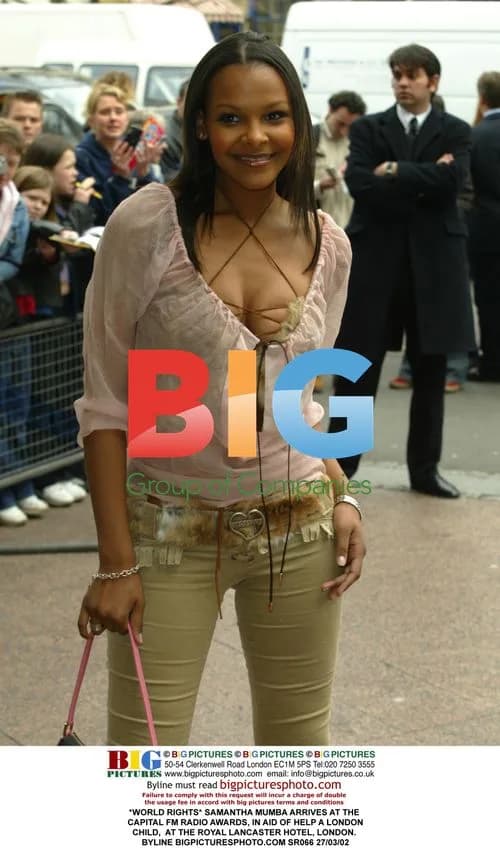 Samantha Mumba at Capital FM Radio Awards