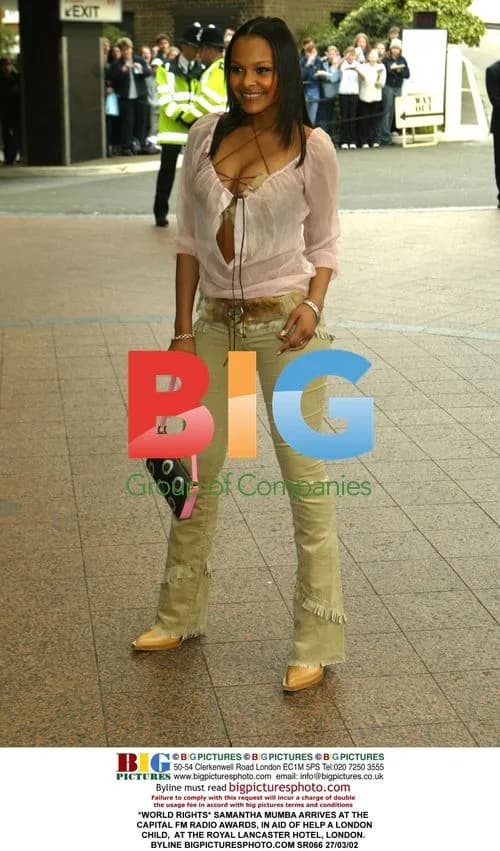 Samantha Mumba at Capital FM Radio Awards
