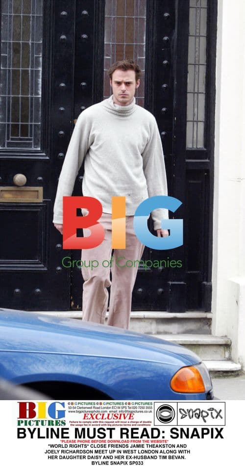 Jamie Theakston and Joely Richardson meet up in London