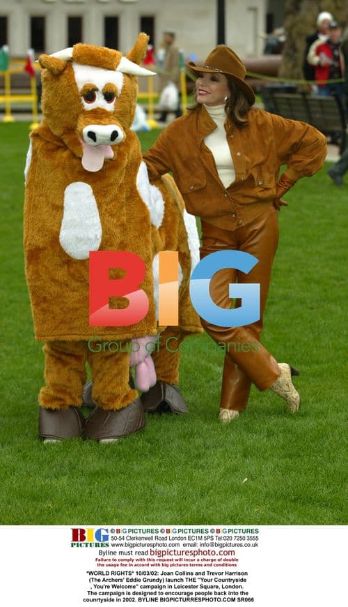 Joan Collins and Trevor Harrison Launch Countryside Campaign